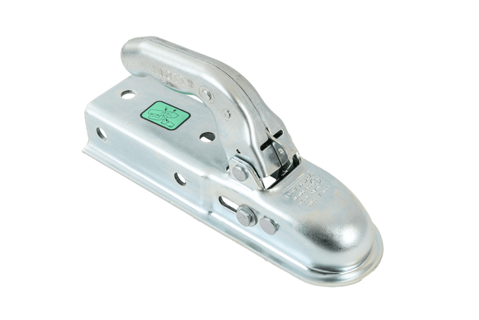 Attelage à boule KNOTT KQ14-B pour remorque de 1400 kg avec timon carré de 60 mm