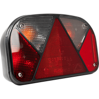 Feu arrière ASPÖCK Multipoint II, 6 fonctions, gauche