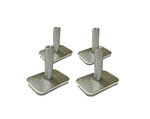Inserts universels pour poutres en aluminium de 24 mm