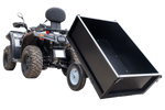 Remorque de jardin pour tracteur, quad UNITRAIER, chariot basculant 225 kg, 1030 x 700 mm
