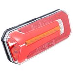 Feu arrière LED WAŚ W150DD, 6 fonctions, universel 