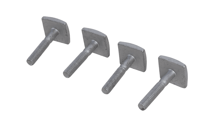 Insert pour poutres en aluminium 35 mm x M6 (4 pièces)