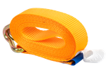 Jeu de quatre courroies de transport orange KAMAR 3 m/25 mm/0,8 t avec tendeur
