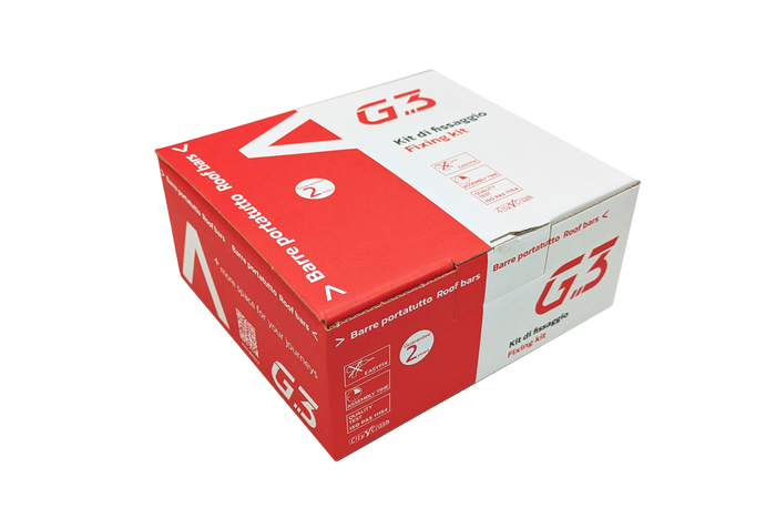 Kit de montage 68.056 pour galerie de toit G3 Pacific