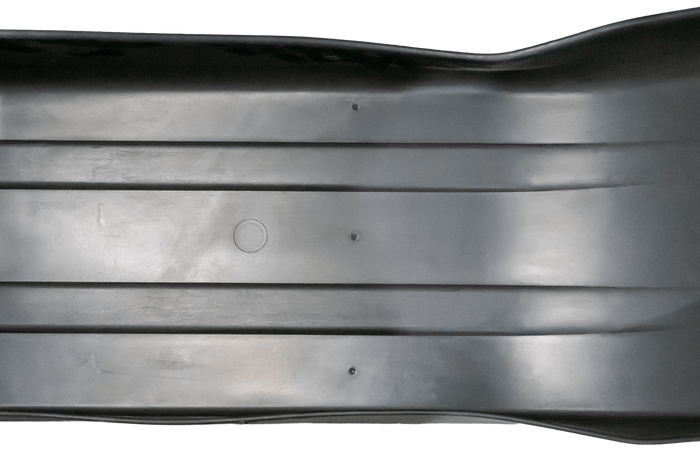 OUTLET Garde-boue tandem pour remorque 13-14" DOMAR D20522 passage de roue plat 1500/220 mm