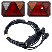 Feux arrière LED FRISTOM + faisceau MANTES 4m 7PIN