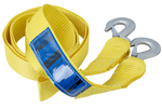 Sangle de remorquage avec crochets UNITRAILER 3 m/50 mm/3 t jaune