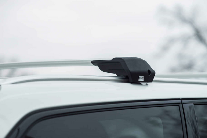 Barres de toit Mont Blanc Xplore 6602 + pieds 7502