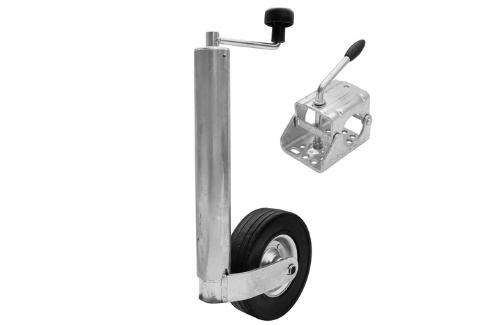 Roue jockey WINTERHOFF avec bride 250 kg 60 mm