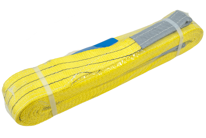 Sangle, elingue de levage HEFFA 6 m/90 mm/3 t avec boucles