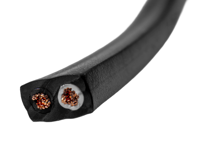 Câble électrique plat biconducteur TEXSIM YLY-Sp 2x1,5 - 1 m
