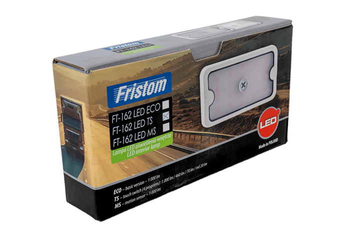 Lampe intérieure de voiture FRISTOM FT-162 LED, 1000 lm avec interrupteur 