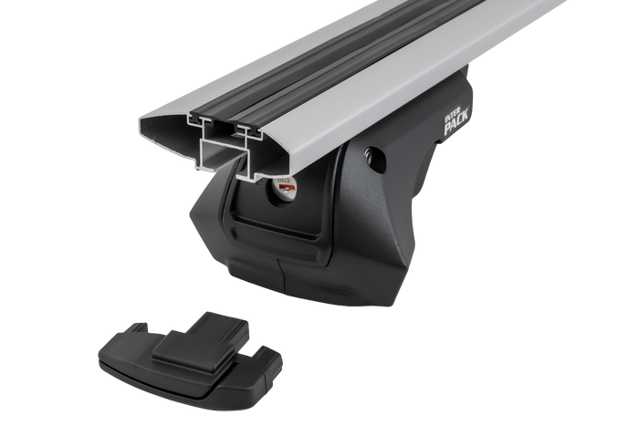 Barres de toit Inter Pack Virgo RR 120 (G2) pour rails ouverts