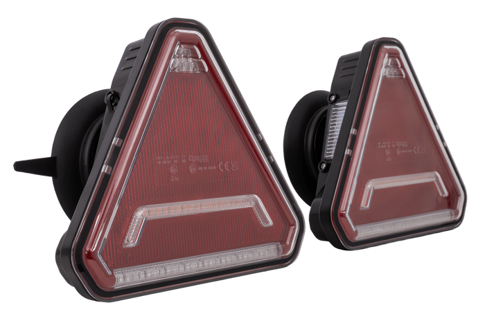Feux arrière LED SPAREX CONNIX PLUS S.162710, 6 fonctions gauche + droit, sans fil, magnétiques