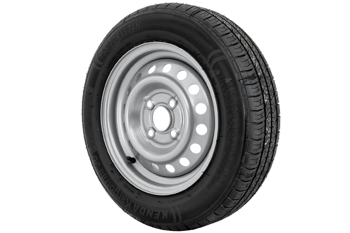 Roue de remorque PNEU KENDA 155/70 R13 74N JANTE KENDA 4Jx13"H2 4x100 ET:30