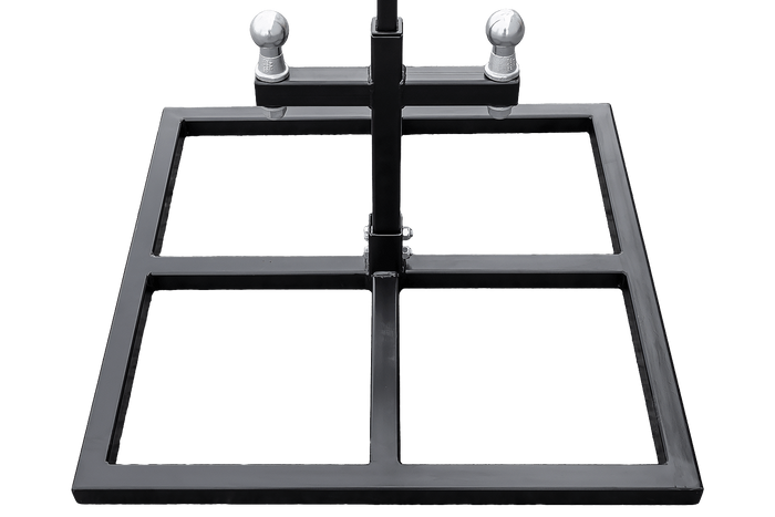 Support de porte-vélos sur attelage INTER PACK pour 2 porte-vélos, 1368 mm x 800 mm