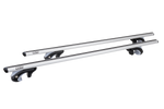Barres de toit Eco Alubase 120 - barres de toit universelles en aluminium pour rails ouverts