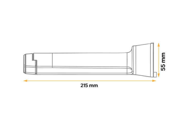 Cale de roue LOKHEN h : 193 mm G46 / kit avec poignée