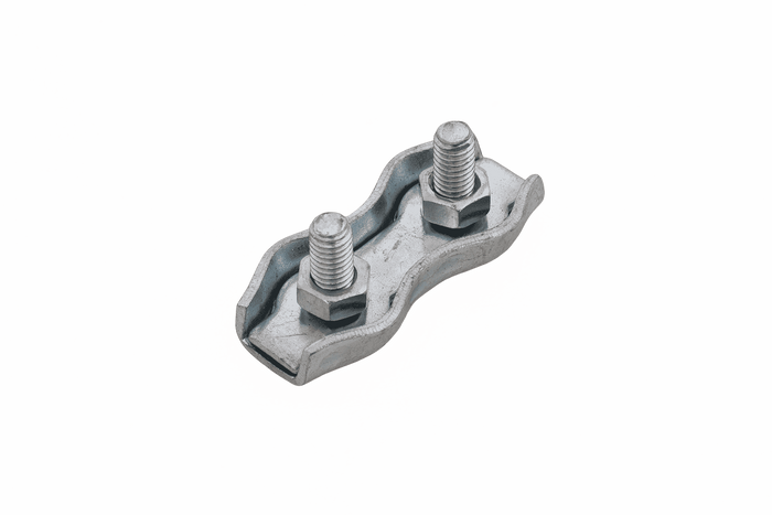 Serre câble double selle DROMET ZLS.4 pour câbles de 4 mm