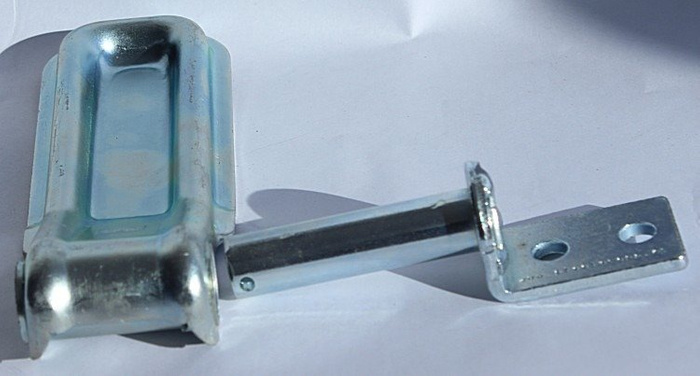 Charnière latérale avec poignée, WINTERHOFF BSCH 10-17-170+BSCHG 10-17-A montage latéral de remorque complet