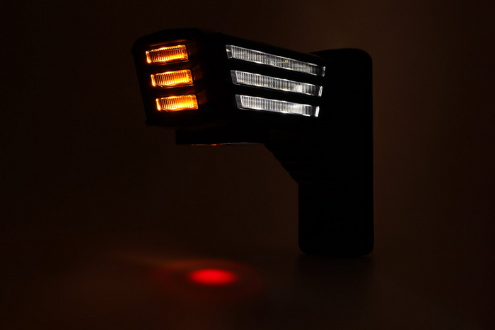 Feu de position droit à LED WAŚ 2550P W297.3.1 SPOT sur bras court