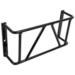 Grille de protection de feu arrière UNITRAILER noire, cache feu arrière 260 x 125 x 70 mm