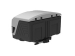 Towbox V3 Grey LED Edition - coffre à bagages monté sur attelage
