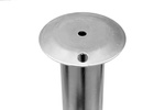 Béquille, support fixe UNITRAILER pour remorque plateau 150 kg,48 mm, 600 mm