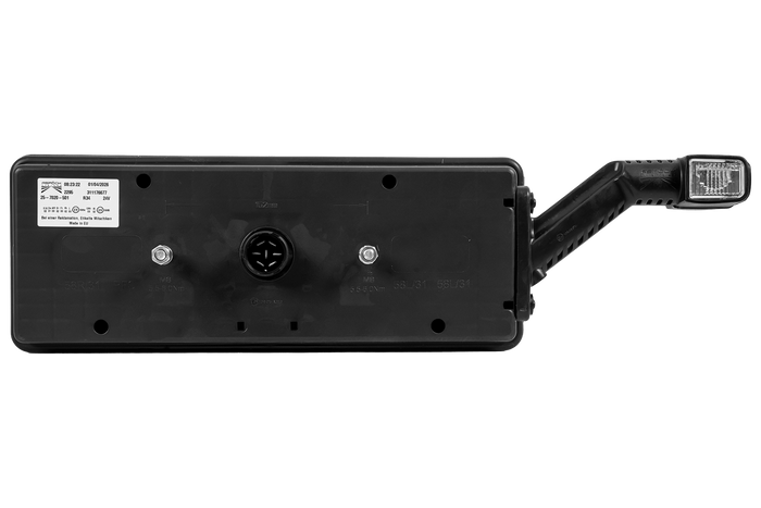 Feu arrière à baïonnette LED ASPÖCK EUROPOINT III 7 broches ASS2 avec avertisseur sonore et 7 fonctions restantes