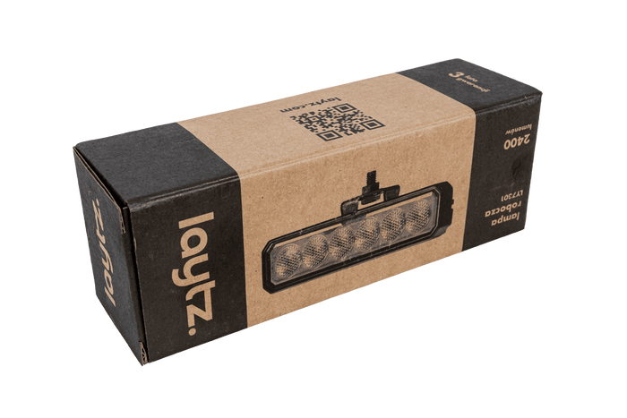 Lampe de travail, réflecteur rectangulaire LED LAYTZ LY7301, 24 LED, 2400 lm