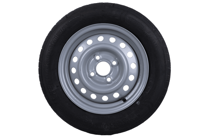 OUTLET Roue de remorque PNEU KENDA 155/70 R13 74N JANTE STARCO 4Jx13"H2 4x100 ET:30