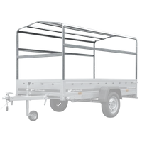 Cadre H-1100 pour bâche de remorque UNITRAILER GARDEN 265 KIPP