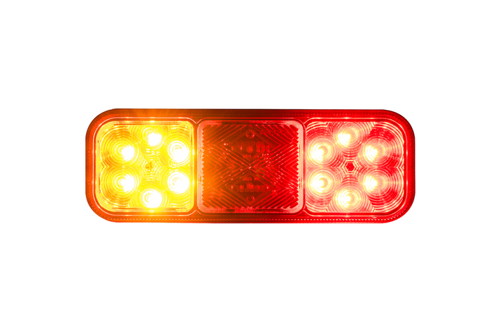 Feu arrière LED HORPOL LZD 2832, 3 fonctions, universel