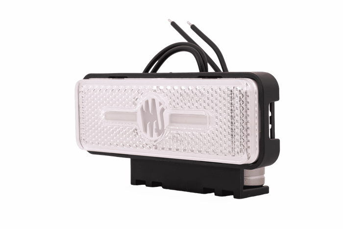 Feu de gabarit, position universel LED blanc WAŚ W254 2035 avec support