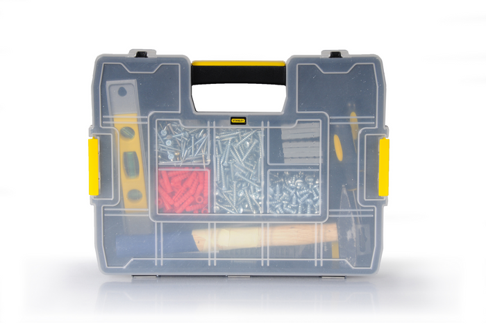 Organiseur, malette de rangement pour outils STANLEY SORTMASTER JUNIOR, 375 x 290 mm