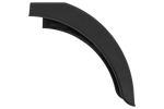 Demi-garde-boue gauche pour remorque DOMAR DR1014001, passage de roue 400/240 mm