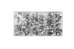 Jeu de 150 écrous à sertir en aluminium YATO YT-36460, tailles M3 à M10