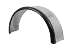 Garde-boue de remorque 13-15" DOMAR DK7110, passage de roue 820/240 mm, métal avec bord en caoutchouc