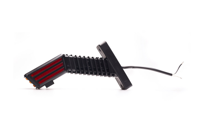 Feu de position LED SPOT WAŚ 2554L W297.4.1, gauche, sur une flèche