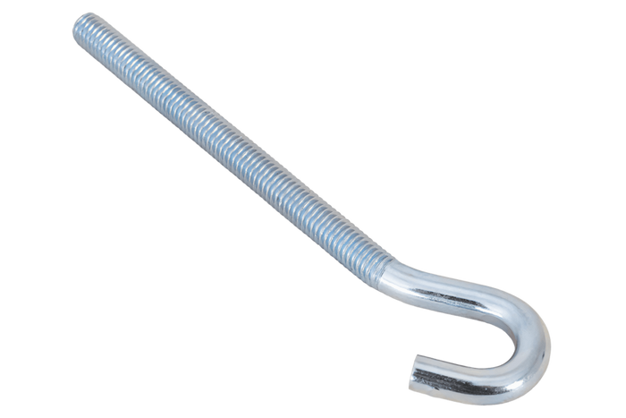 Piton, crochet, gond DROMET HZ M6x100 avec œillet ouvert (coudé)