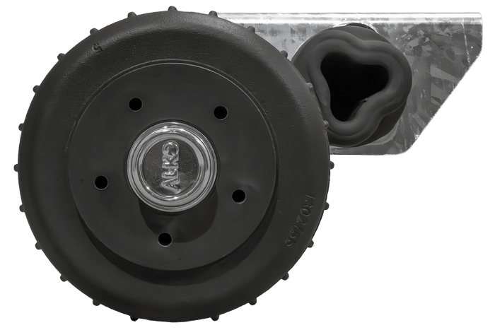 Essieu freiné AL-KO EURO pour remorque/porte-voitures 1800 kg 1650 mm 2150 mm 5x112