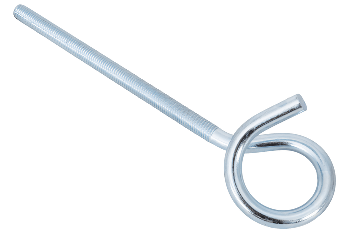 Crochet, piton, modèle sinueux DROMET HOH M10x225 