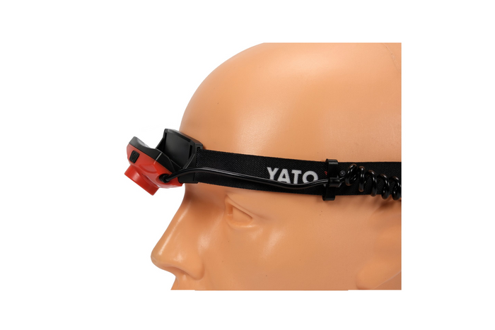 Lampe frontale  LED YATO YT-08596, feu arrière, 500 lm 