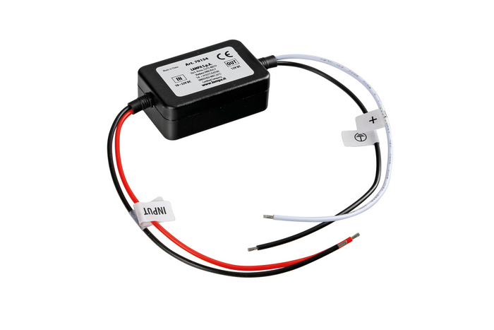 Régulateur de tension LAMPA 70154, régulateur de tension 12 V 8 A