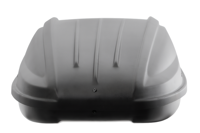 Coffre de toit Inter Pack Stella 480, noir kevlar (flexi fit G2)