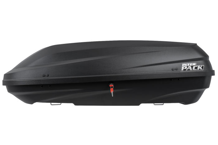 Coffre de toit Inter Pack Stella 440, noir mat