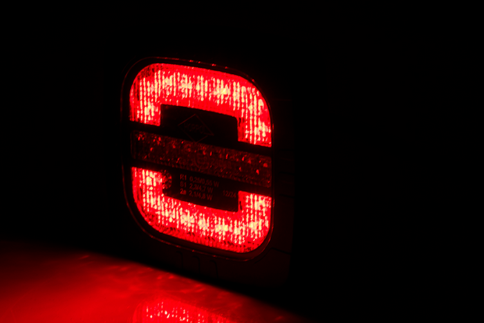 Feu arrière LED HORPOL ROCA LZD2800, 3 fonctions universel