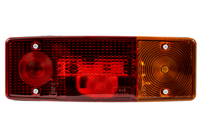 Feu arrière WAŚ WE549P, 3 fonctions droit