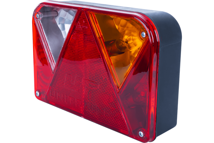 Kit d'éclairage : feux arrière DOBPLAST DPT35 + feux de position latéraux ASPÖCK FLEXIPOINT I + faisceau MANTES 4,5 m 13 broches