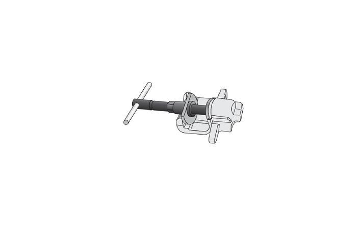 Kit, séparateurs d'étriers de frein manuels YATO YT-0682, 18 pièces.